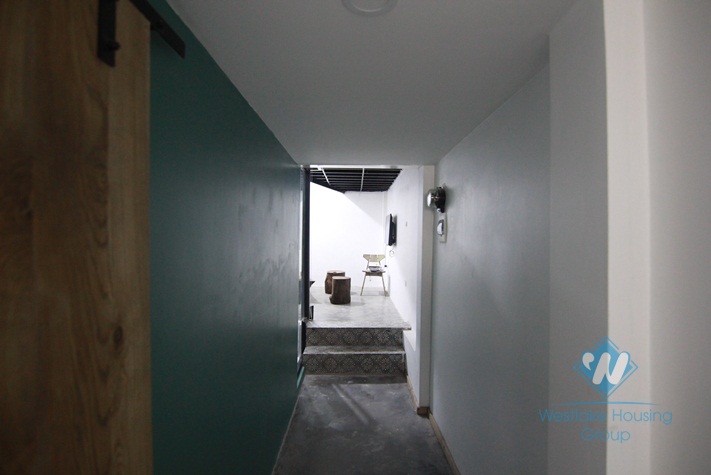 Duplex apartment in Tay Ho is available for rent
